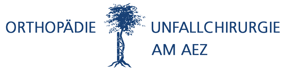 Logo der Orthopädie und Unfallchirurgie am AEZ